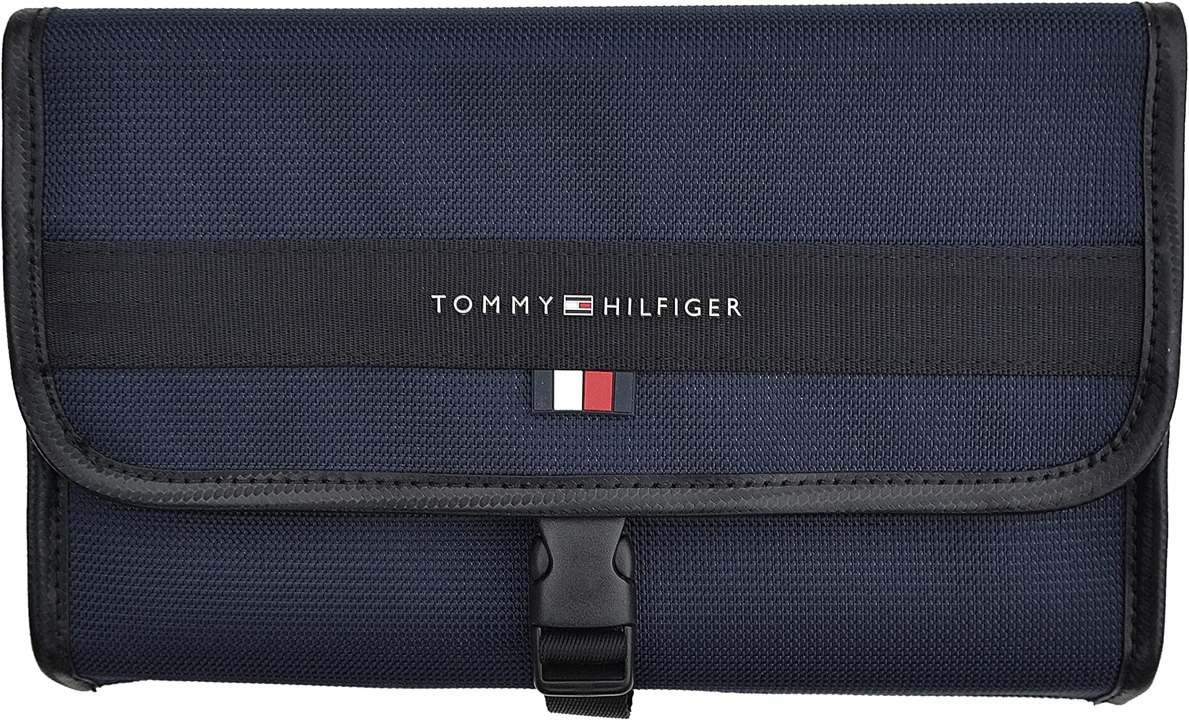 Tommy Hilfiger Elevated Wash Bag Blue, Blue Toiletry Bag