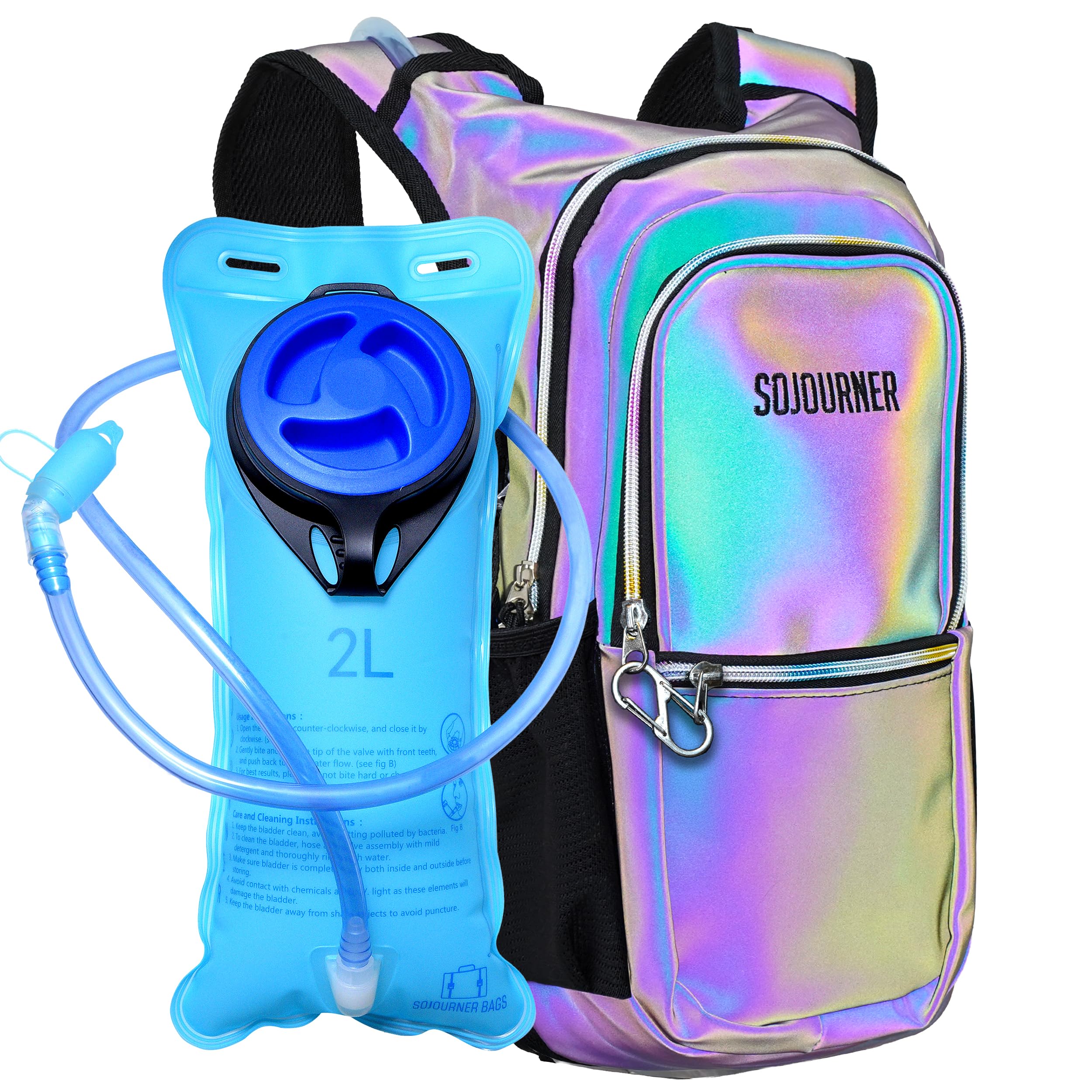 Photo 1 of Sojourner Hydration Pack Backpack, 2L, Luminous Green