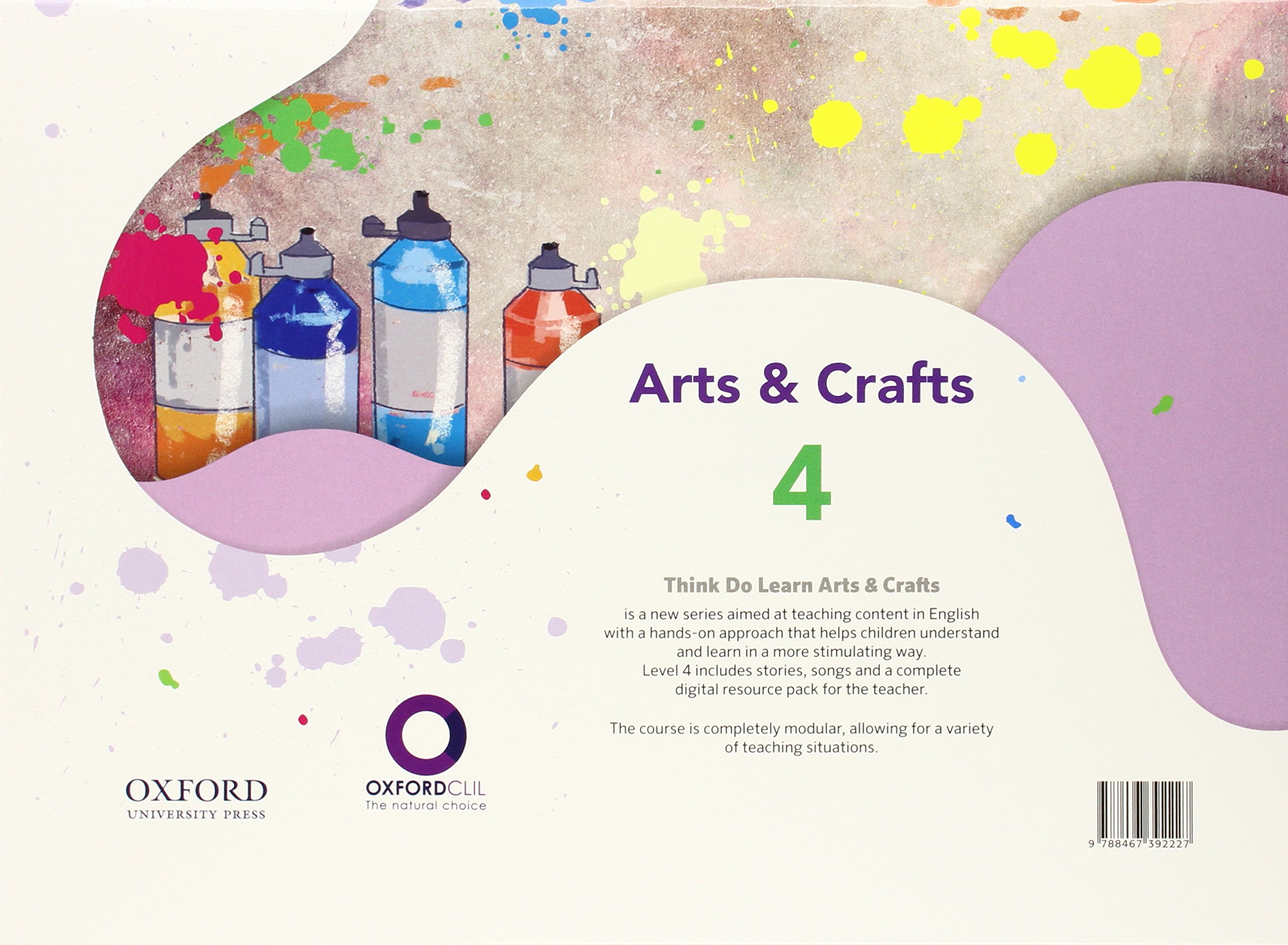 Think Do Learn Arts & Crafts 4th Primary. Class book + CD pack