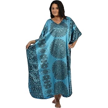 satin caftan