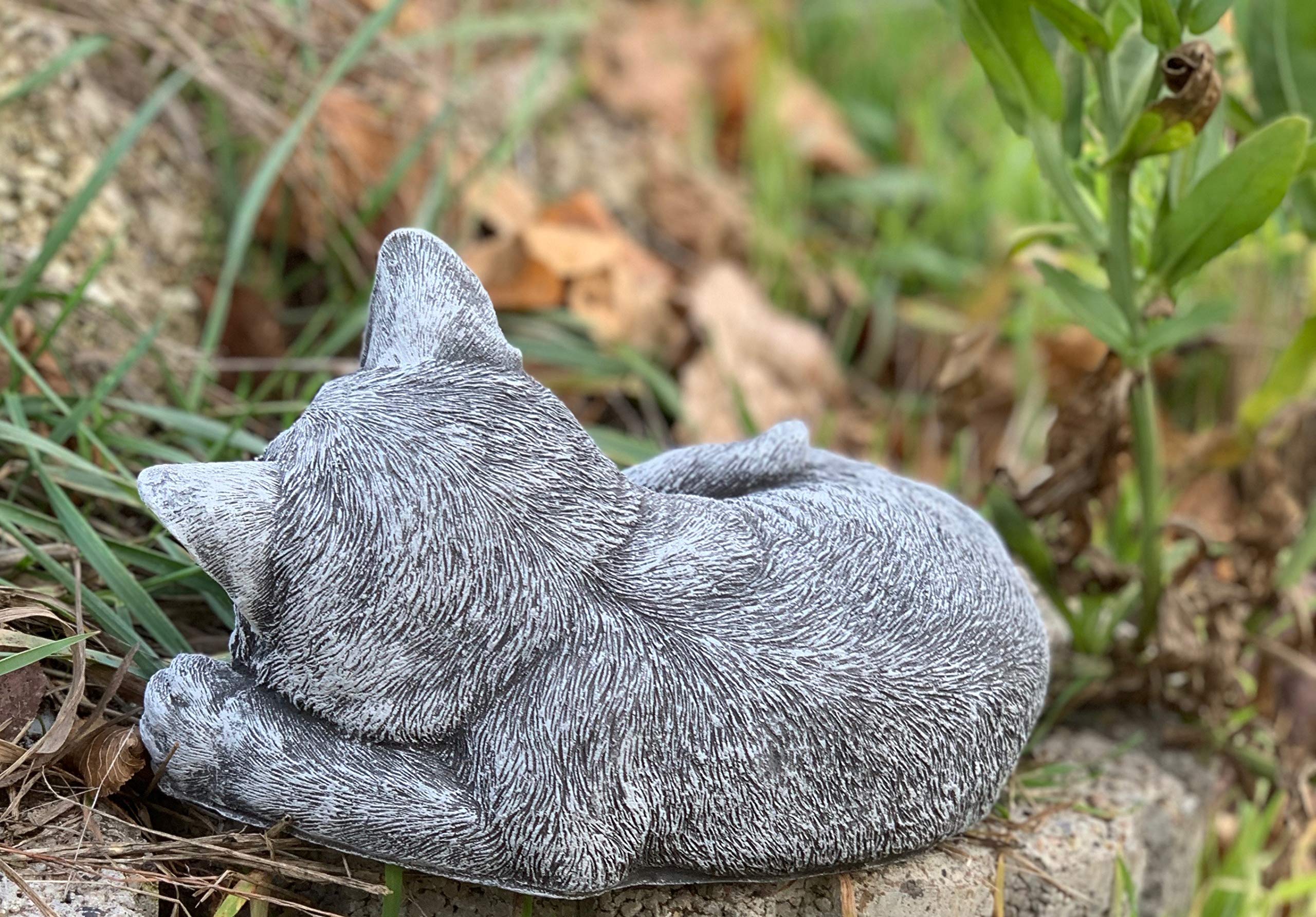 Figura Da Giardino In Pietra Stoneandstyle - Grande Aquila Marina 54 Cm - Resistente Al Gelo