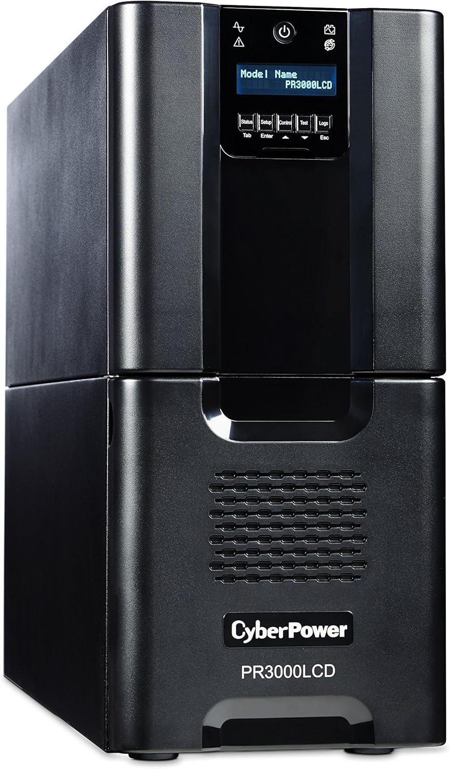 Best Deal Product CyberPower PR3000LCD Smart App Sinewave UPS System, 3000VA/2700W, 10 Outlets, AVR, Tower