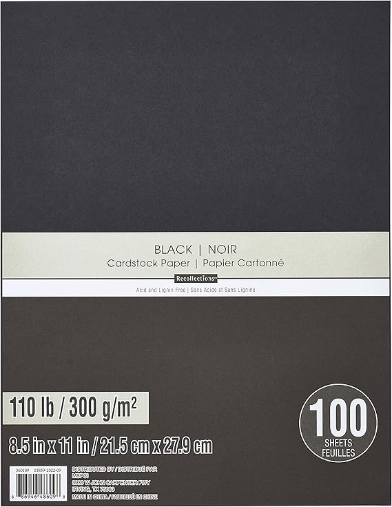MICHAELS Heavyweight 8.5" x 11" Cardstock Paper by