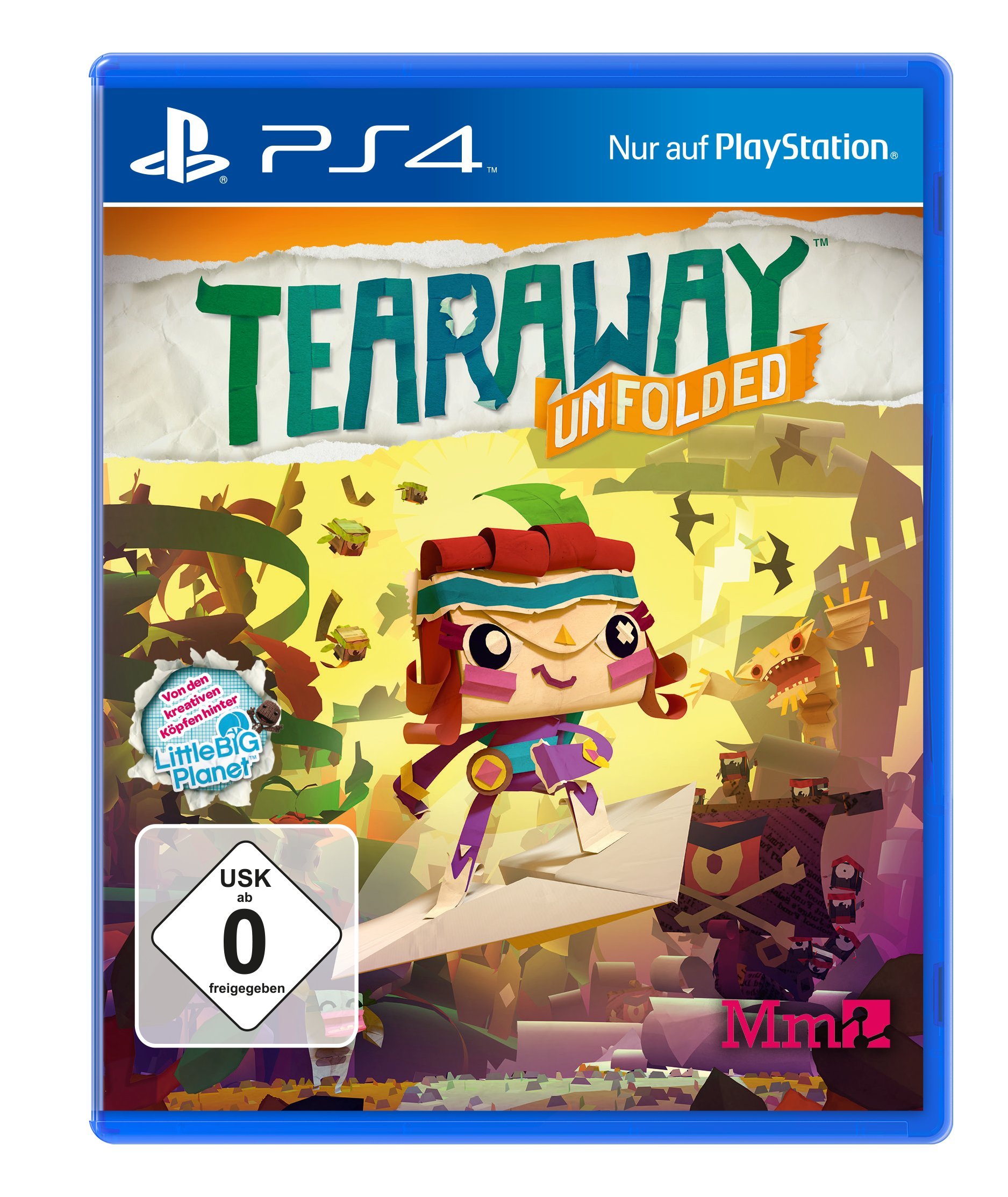 Tearaway: Unfolded - PlayStation 4 - [Edizione: Germania]