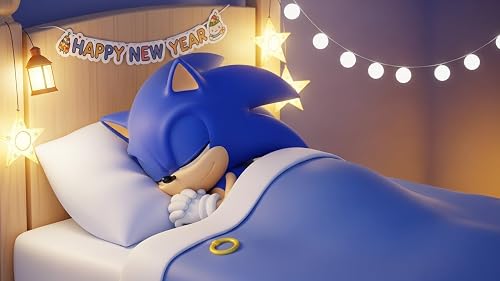 Happy New Year Sonic: Fast Blue Ambience & Relaxing Gaming Focus Music Fire TV – vue 3