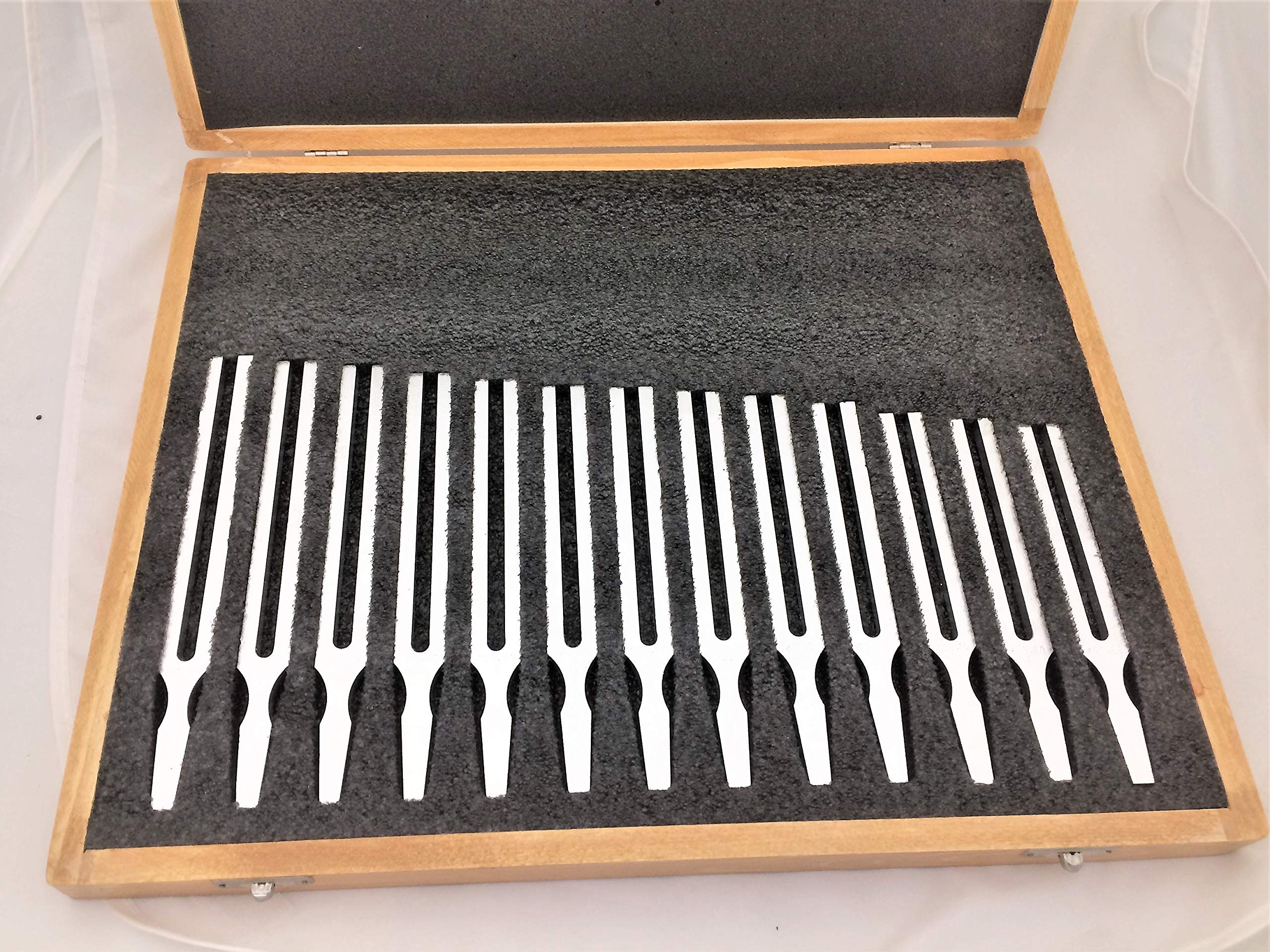Chromatic Tuning Forks, set of 13, Economy