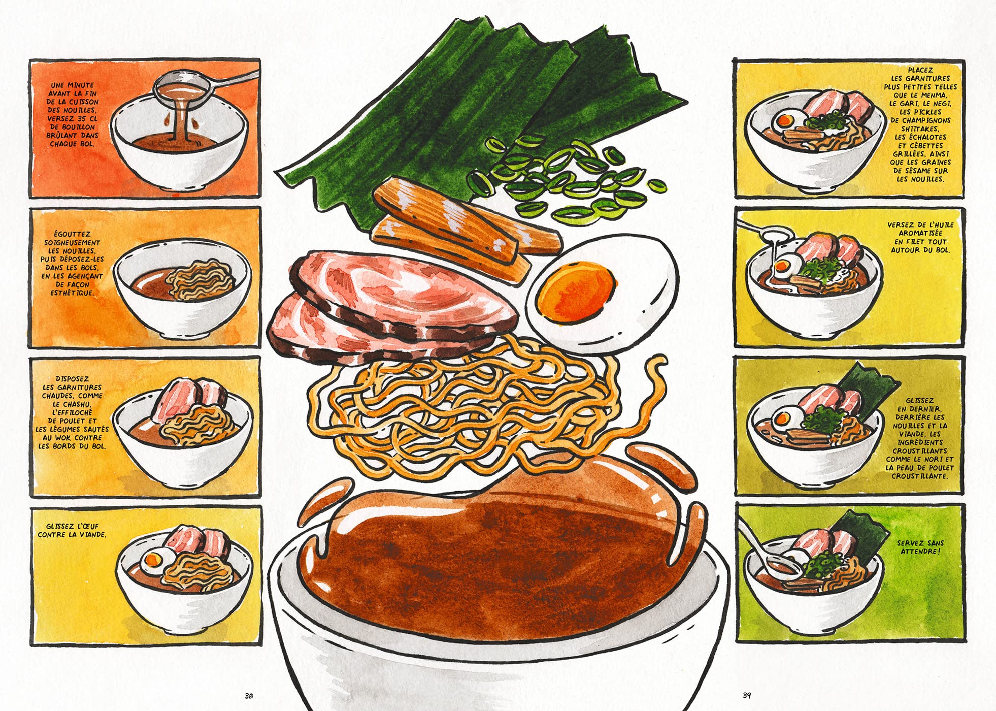 Ramen !: La cuisine japonaise en bande dessinée