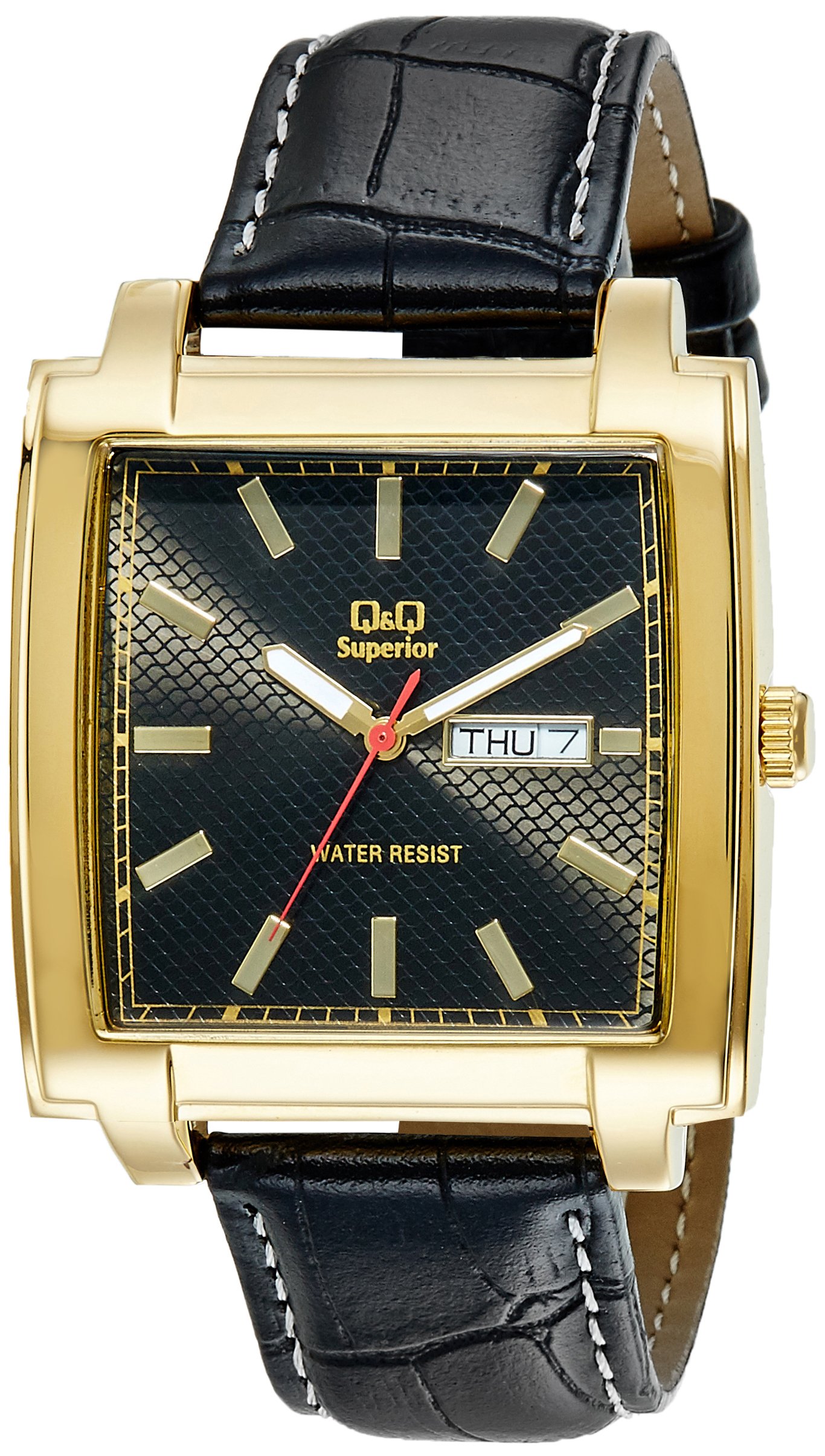 Q&Q Shogun Analog Black Dial Mens Watch - S210-102Y (B00O1X2UQ4) Amazon Price History, Amazon Price Tracker