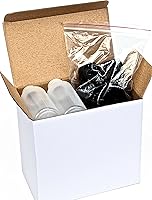 Vista 4 de Vivaplex, 12, transparentes, 2 onzas, botellas de plástico para apretar, con tapas negras