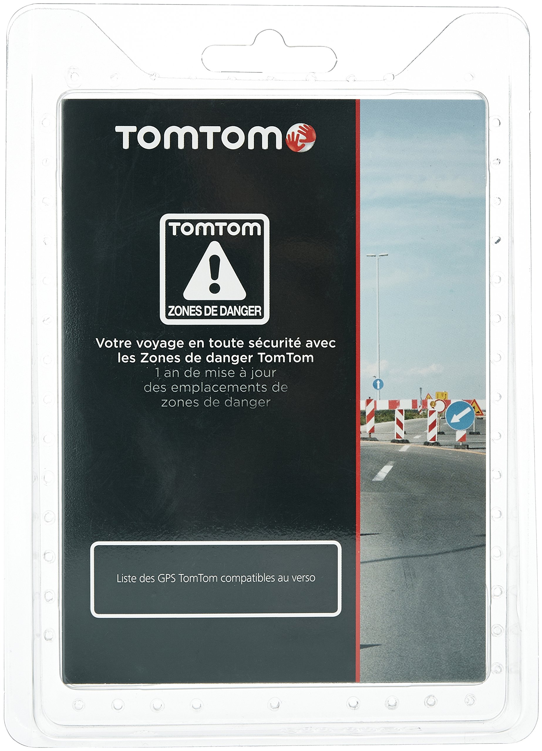TomTom Scratchcard 1 an de mise à jour des emplacements de zones de danger (9SDA.001.05)