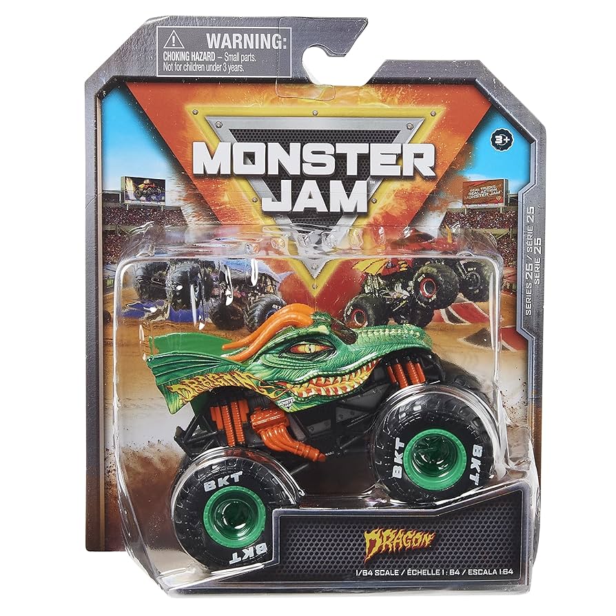 週刊MONSTER TRUCK 4WD Amazon.com: Monster Jam 2025 Official 1:64 Diecast Truck