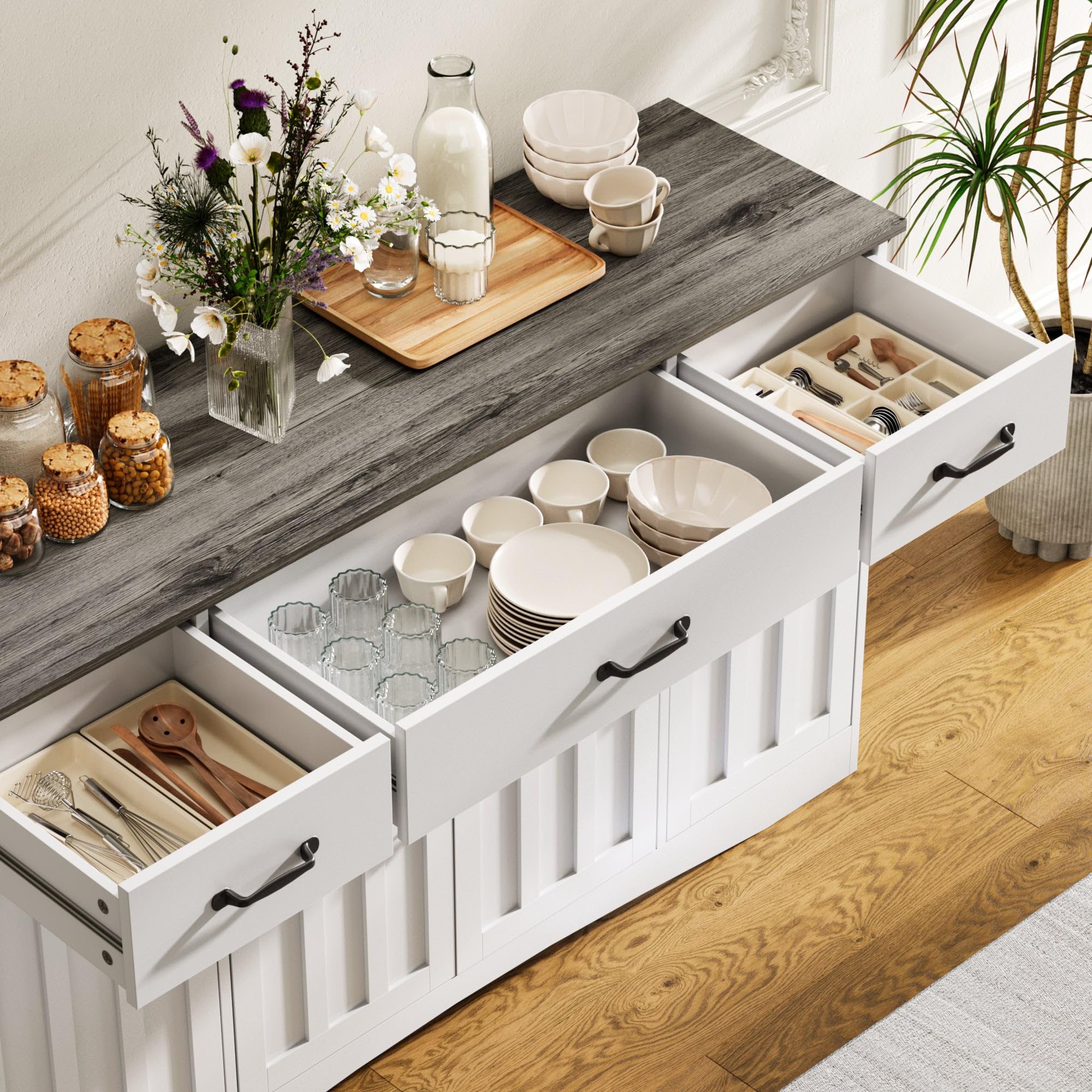 Snapklik.com : Gizoon Sideboard Buffet Cabinet