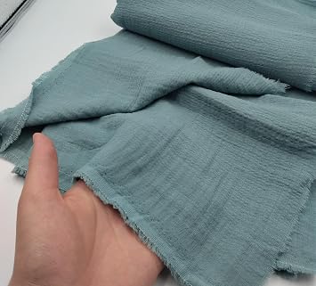 Mavi  ift Katl  Gazl  Pamuk Muslin Kuma    Yumu ak, Nefes Alan  ki Kat Yap  | 150 cm x 100 cm ELNM2