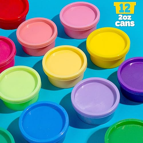 Miniatura 6 de Play-Doh Juego variado de 12 unidades de Playdoh súper elástico, regalos para niños, juguetes populares, recuerdos de fiesta para edades de 8 a 12