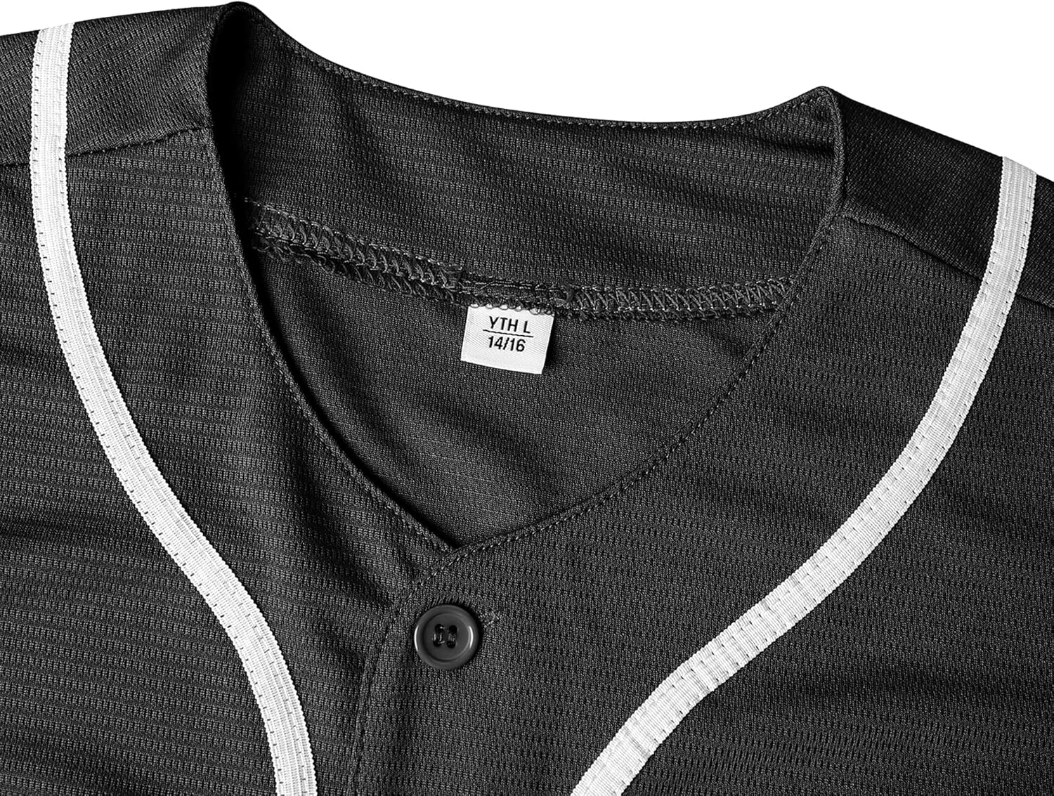 Youth Baseball Jersey Blank Boys T Shirt Button Down Hip Hop Fashion Sport Shirts Tops for Girls S-XL - Image 4