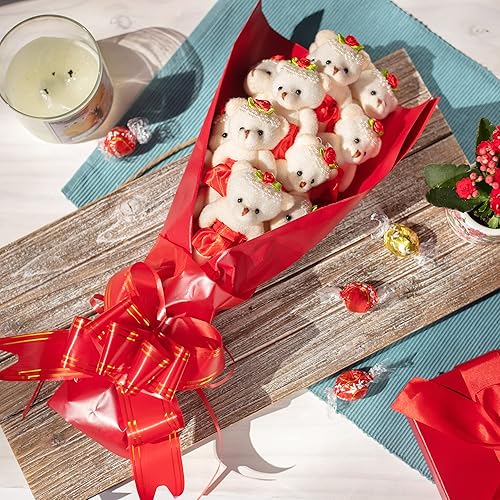 Miniatura 3 de Ramo de una docena de caras sonrientes de felpa en caja de regalo dispuestas como flores de tallo largo con expresiones divertidas ideal para San