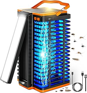 Solar Rechargeable Solar Bug Zapper Lamp