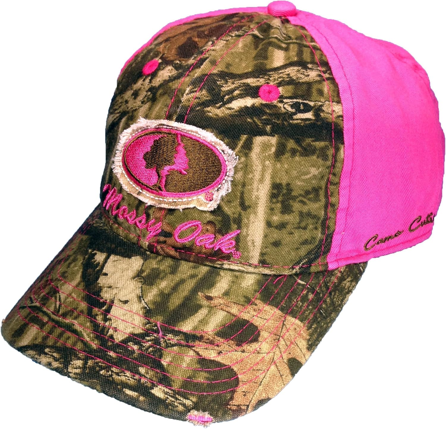 Mossy oak pink camo hat Clearance