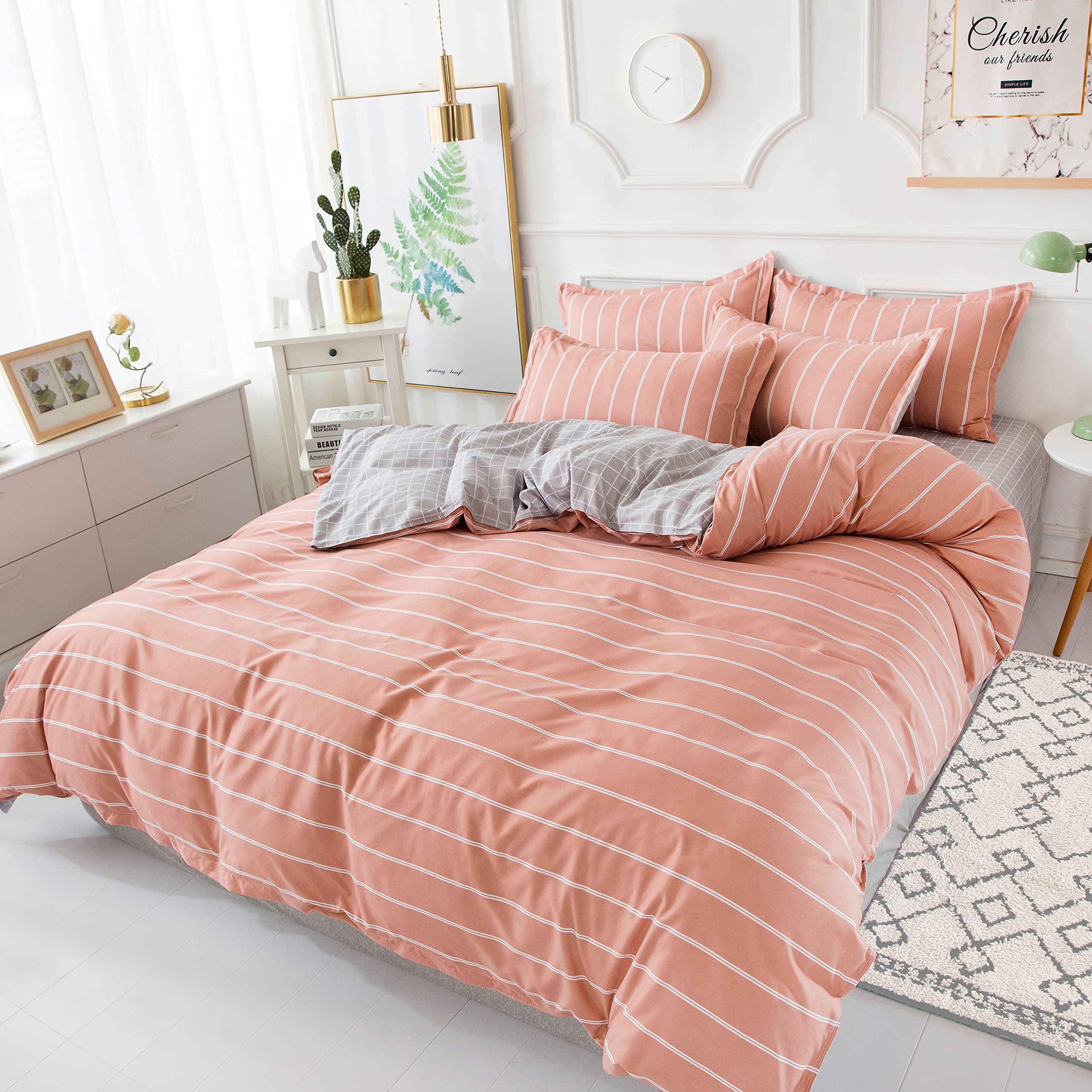 SENSINGCustom Photo Duvet Cover Set - Personalized Bedding for Family, Kids & Couples with Zipper Closure | Machine Washable 3-Piece Gift Set for Birthdays, Baby Showers & Friendship Day