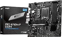Placa Mãe Msi Pro B760m-p, DDR4, Chipset B760, Intel, LGA 1700, ATX, HDMI, Displayport, VGA, M.2