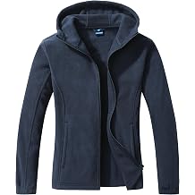GIMECEN Womens Soft Polar Fleece Jacket Full Zip Hoodies Long Sleeve Sweatshirts Casual Hooded Outerwear