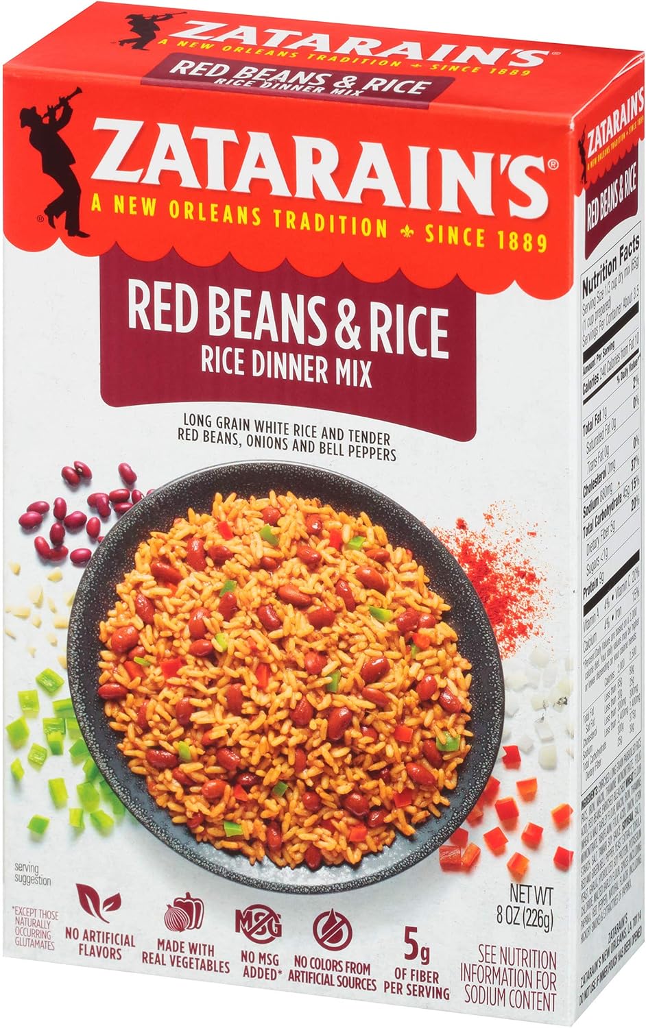 Zatarain Red Beans With Rice 226g Amazon.co.uk Grocery