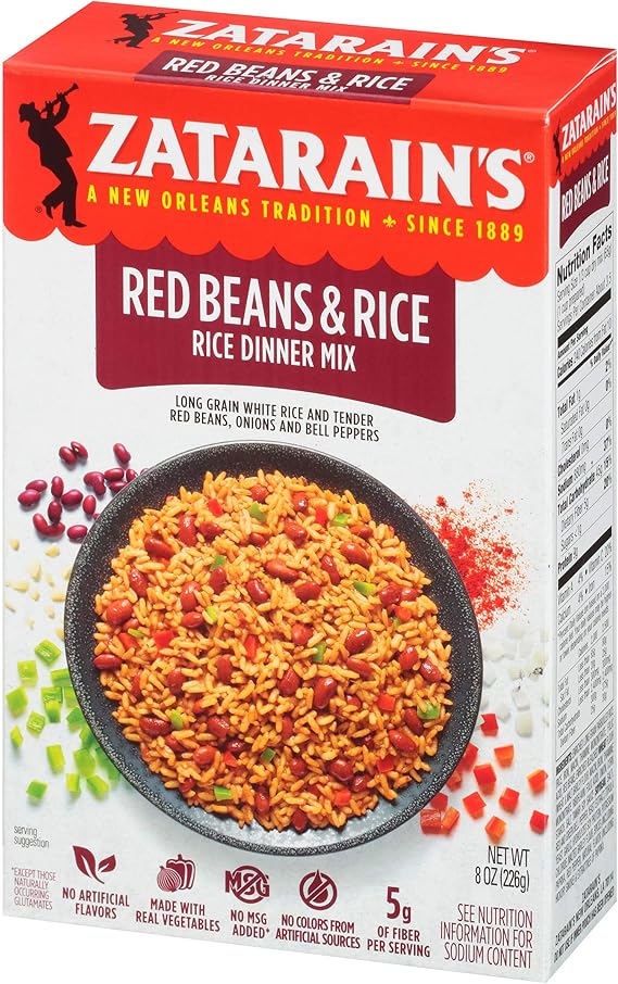 Zatarain Red Beans With Rice 226g Amazon.co.uk Grocery