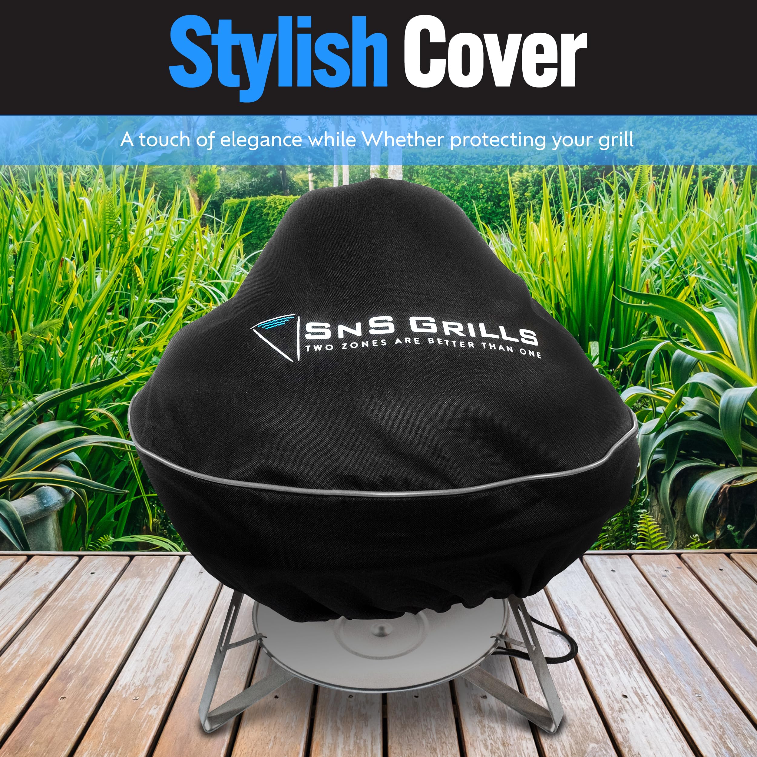 Amazon.com : SnS Grills Slow 'n Sear - Home 'N Roam Travel Kettle