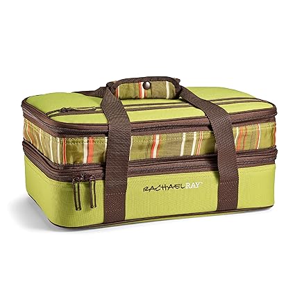 Rachael Ray Expandable Lasagna Lugger, Green