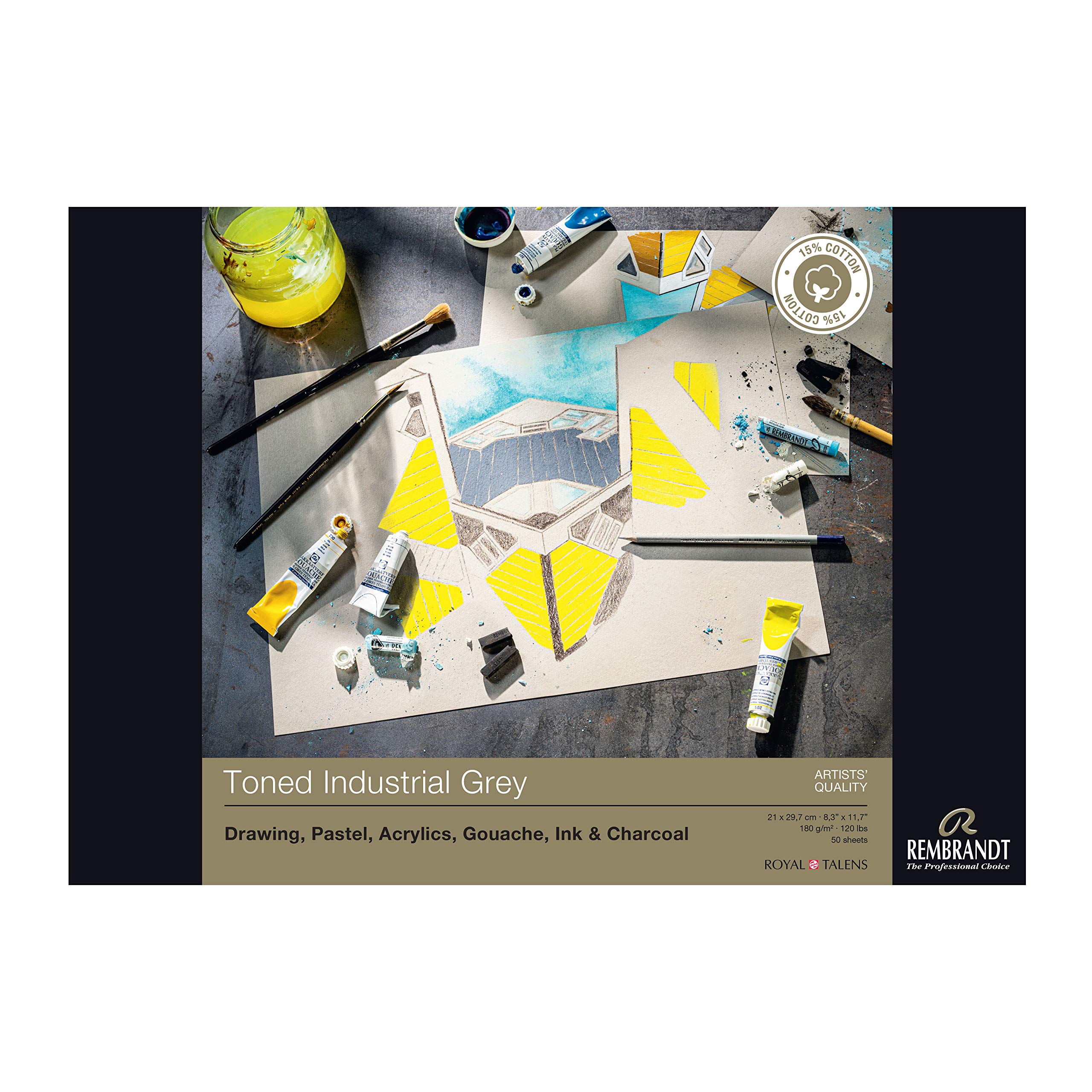 Vangogh Royal TALENS Rembrandt Toned Paper PAD, 180GSM, 50 Sheets (Industrial Grey, A4) (B08XNGF6ZM) Amazon Price History, Amazon Price Tracker