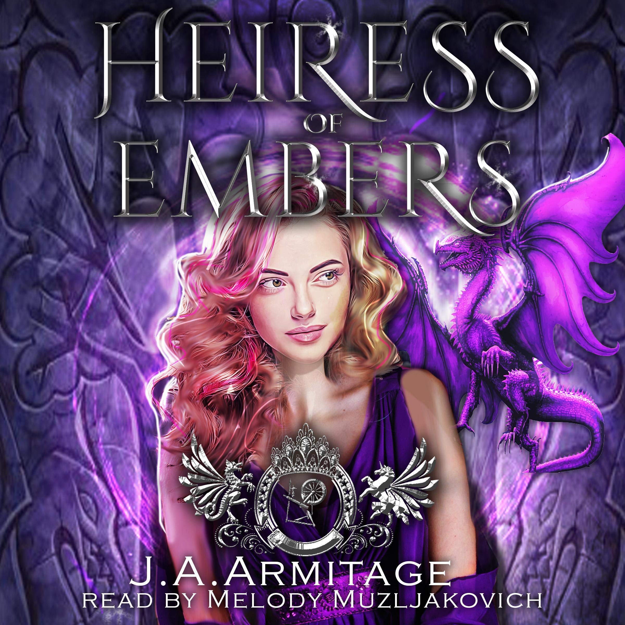 Cover art for Heiress of Embers: A Sleeping Beauty Retelling