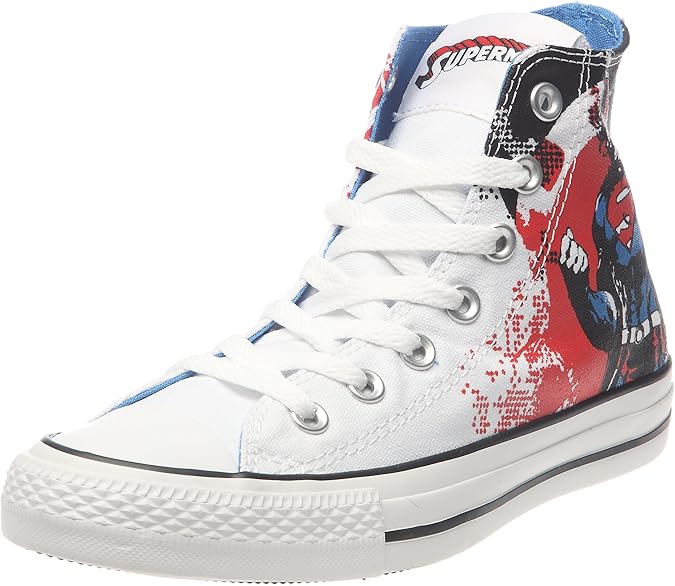 superman high top converse