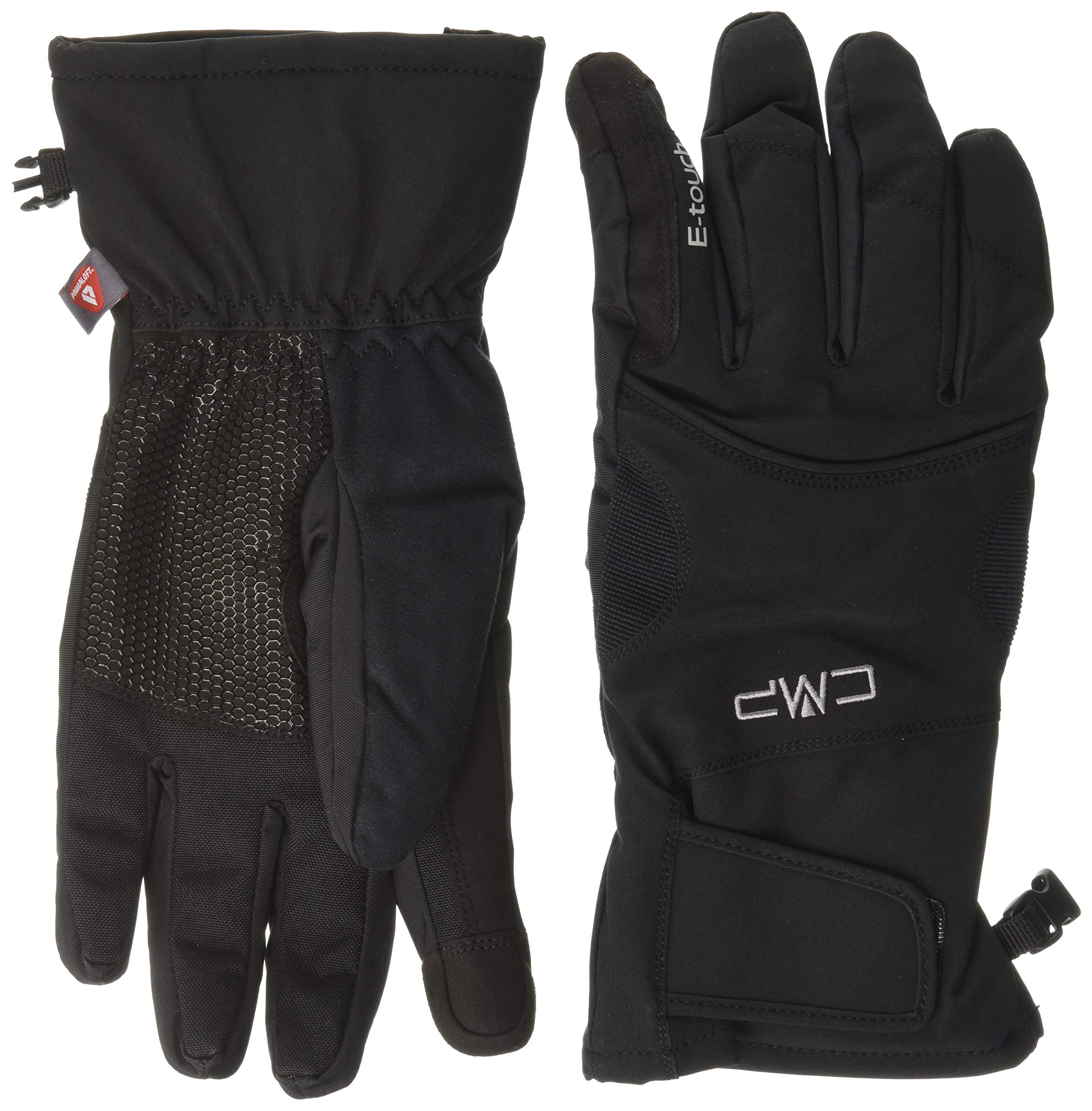 CMP - Man Taslan Ski Gloves, Black, 11