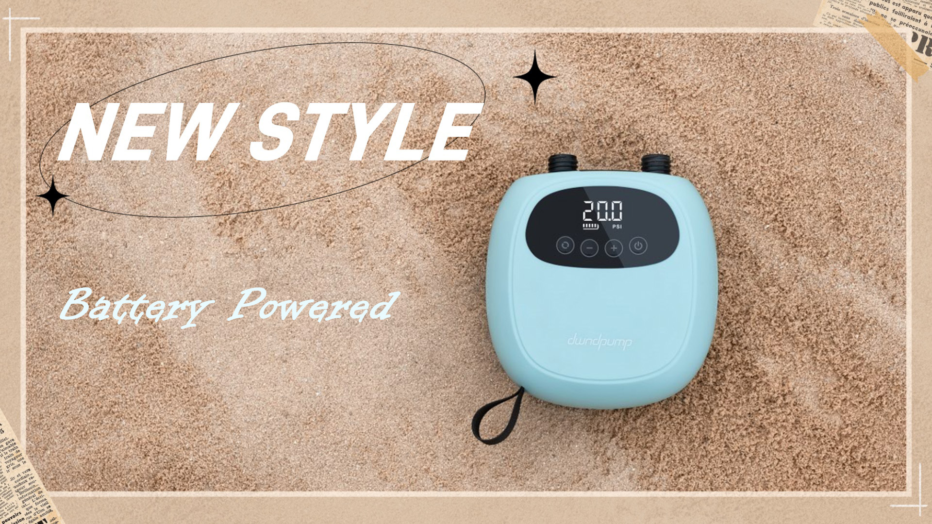 Pompa Elettrica SUP Portatile 20PSI - Ricaricabile, Doppio Stadio, Per Tavole Paddle E Kayak - Foto 8