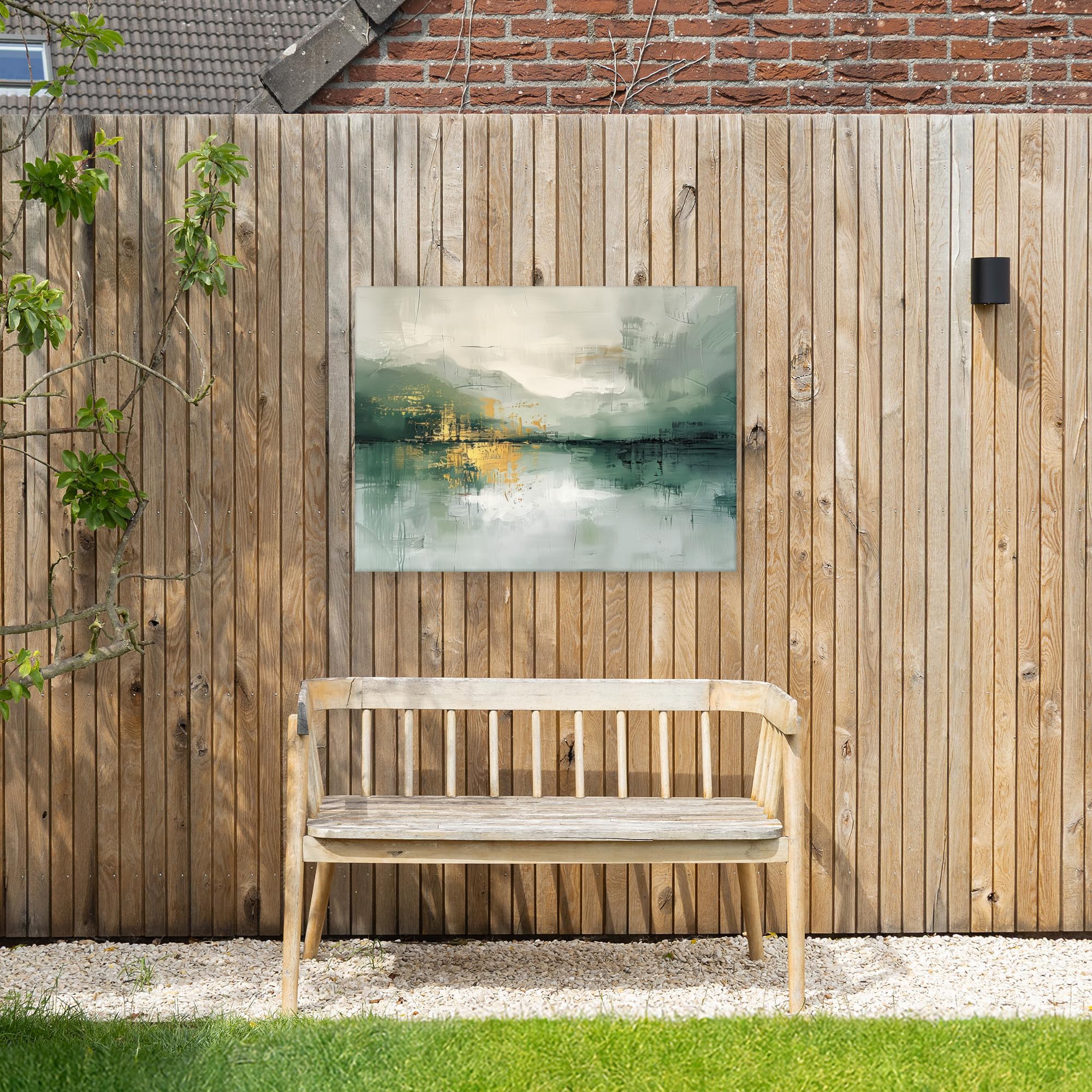 Poster De Jardin Original Mur Tableau Decoration Murale Balcon