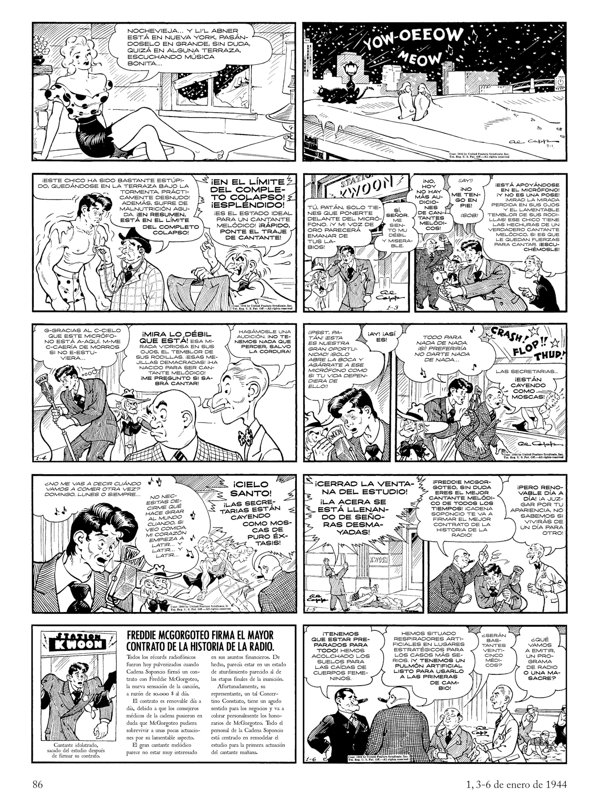 Lil Abner Volumen 5 (1943-1944) (COMICS Y NOVELAS GRAFICAS)