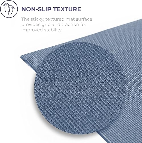 Miniatura 33 de Sunshine Yoga Voyage - Tapete de yoga a granel, paquete de 6, 72 x 24 pulgadas, esterillas de yoga profesionales para estudio y gimnasio, 0.197 in