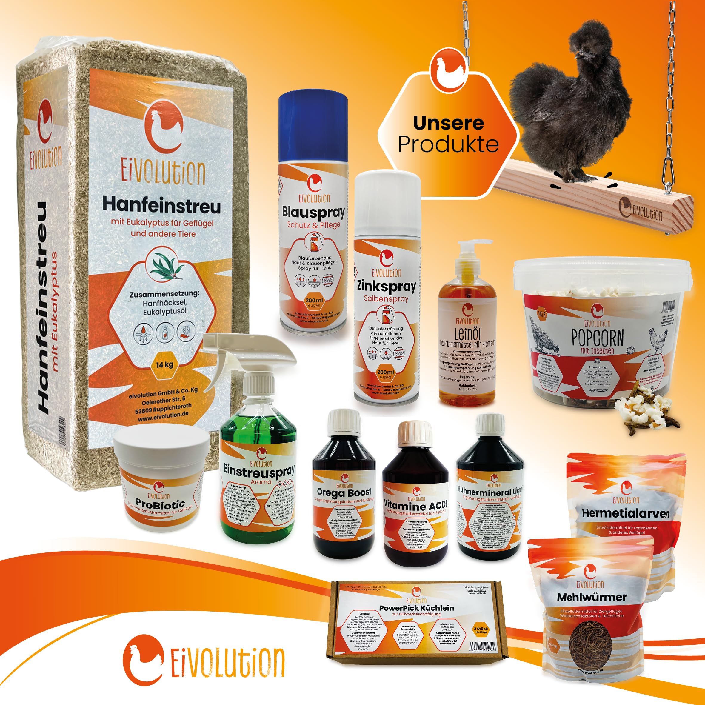 Hanfeinstreu 14 KG - Extreme Saugkraft & Geruchsbindung für Hühner, Pferde & Nager - Staubarm & Umweltfreundlich - Kompostierbar
