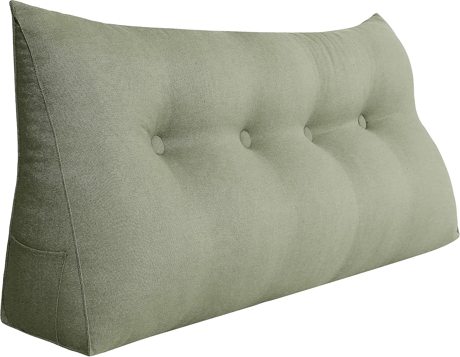 VERCART Decorative Bed Pillow Large Wedge Pillows Throw Headboar