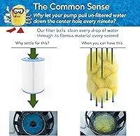 Vista 7 de Miracle Balls, 2 súper mini bolsas, filtros de repuesto para piscinas sobre el suelo y jacuzzis inflables, sustituye a los cartuchos estándar