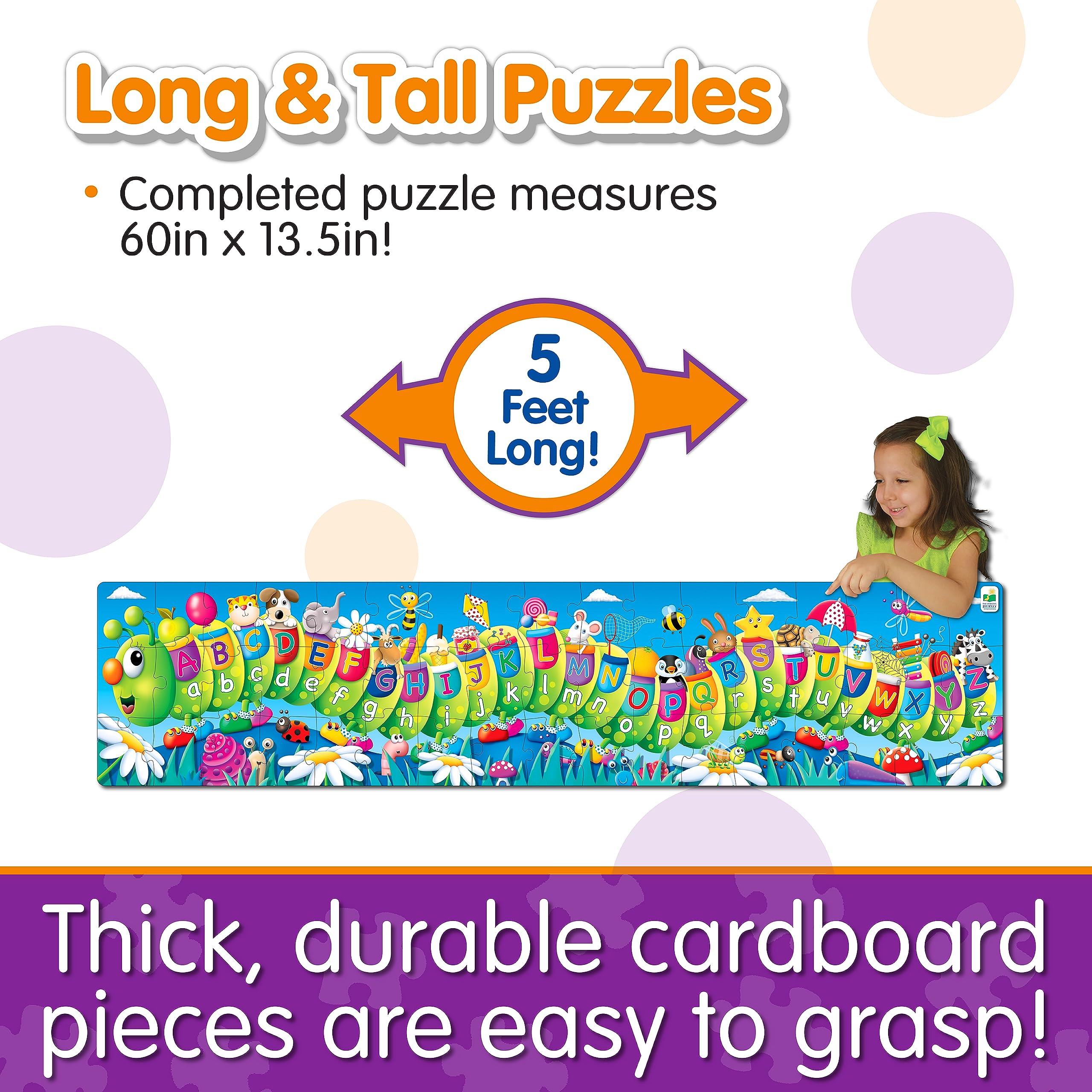 Amazon.com: The Learning Journey Long and Tall Puzzles - ABC