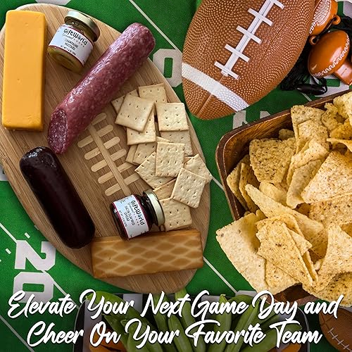 Miniatura 9 de Cesta de regalo de carne y queso salchicha de verano salami queso y galletas cesta de regalo perfecta de comida gourmet  Felicitaciones cumpleaños