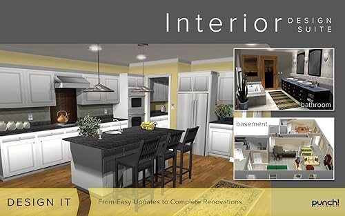 Punch! Interior Design Suite V19 - The Best-Selling Interior Home Design Software For Windows Pc [Download] #TOP5