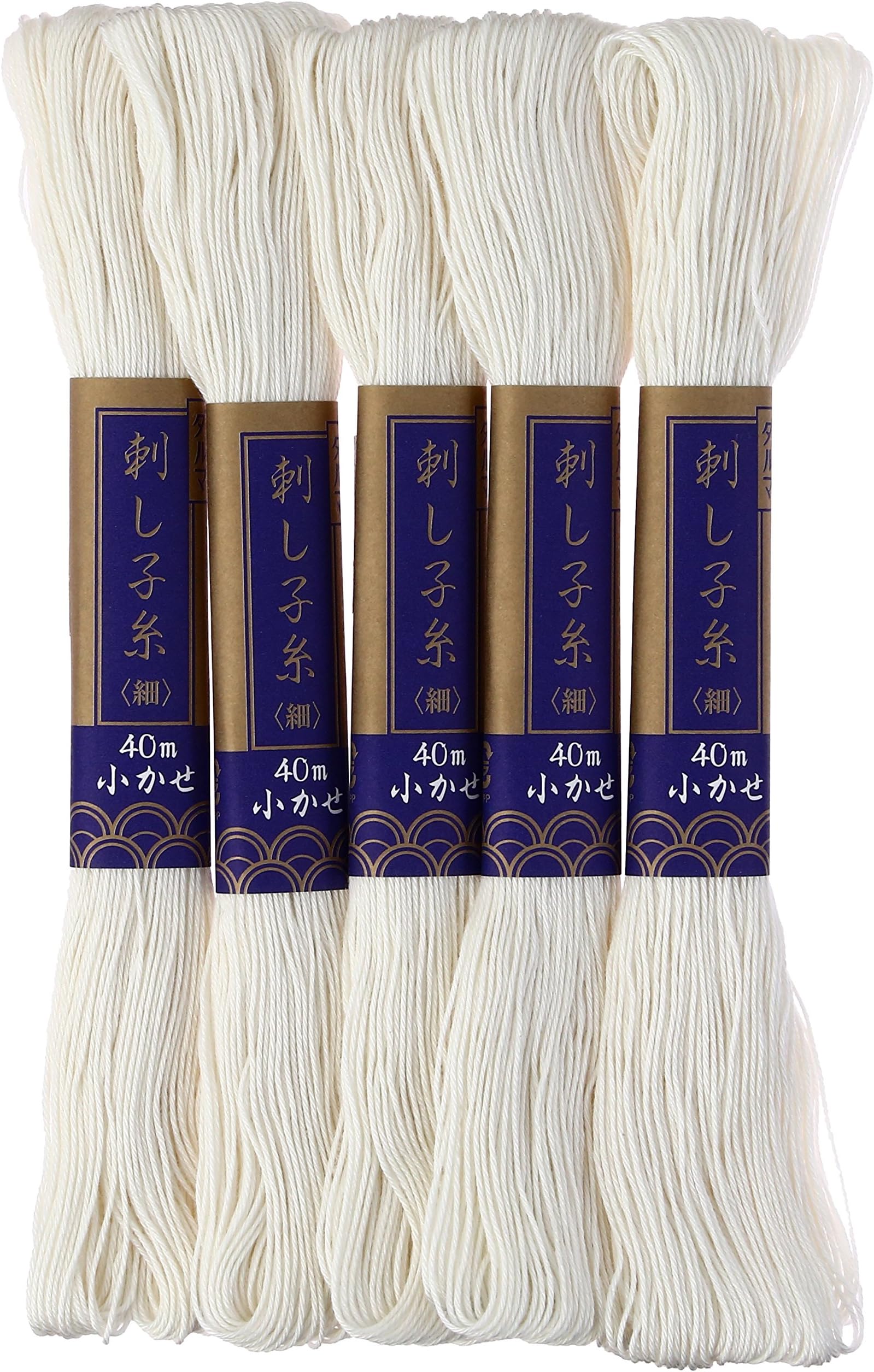 Yokota Sashiko thread 40 m col.2 5pcs