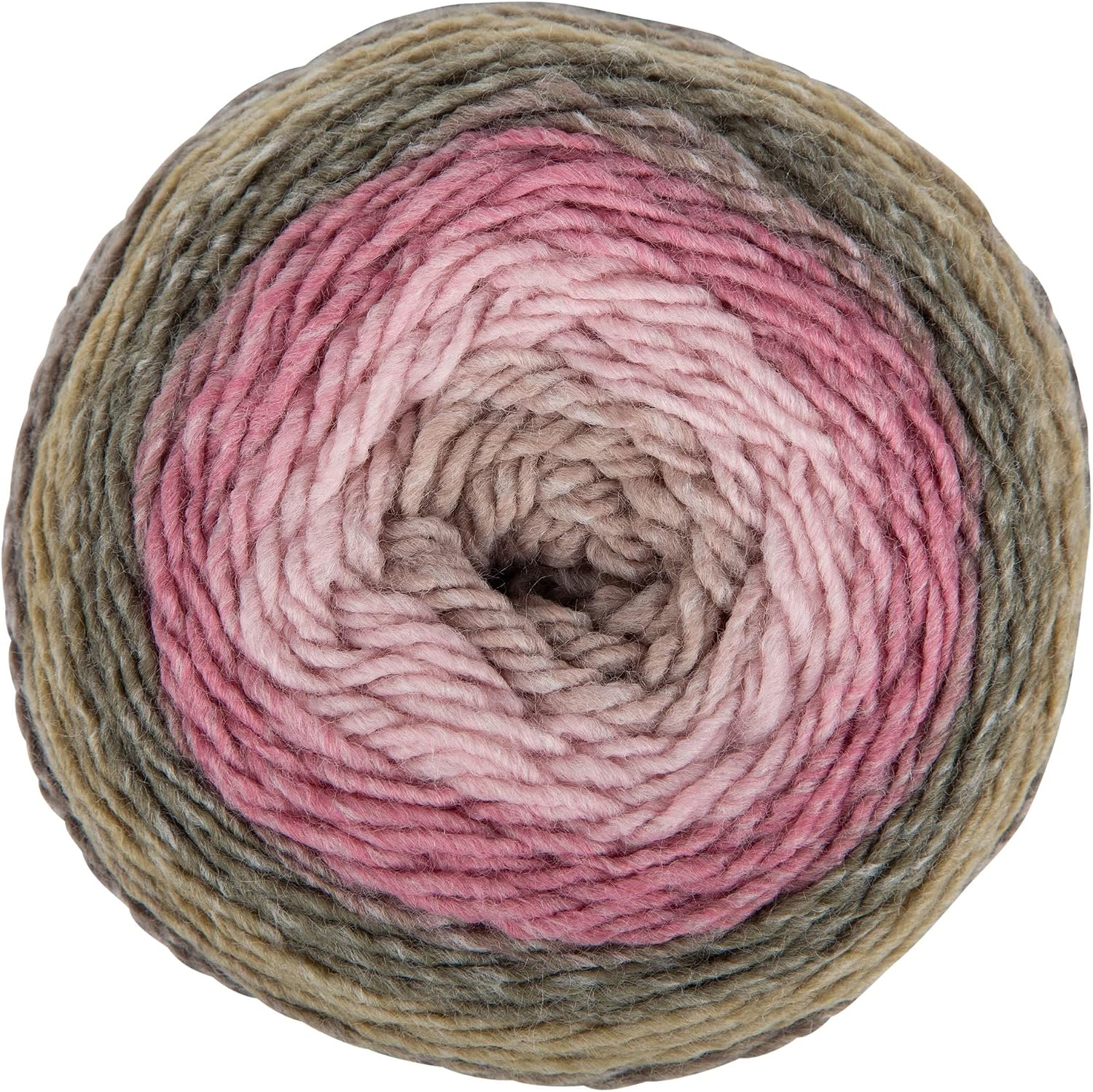 Sensy Cake 4 Skeins Multicolor Yarn, 5.3 oz, 525 Yards, Crocheting & Knitting, Gauge 3 Light (560)