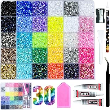 Bedazzling Kit 40000  30 3mm 3  10ml B7000   / /