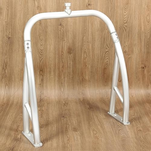 Miniatura 3 de HECASA Barra de remolque de esquí universal trasera para botes pontón, motor fuera de borda, poste de pilón, remolque de esquí, aluminio de 43