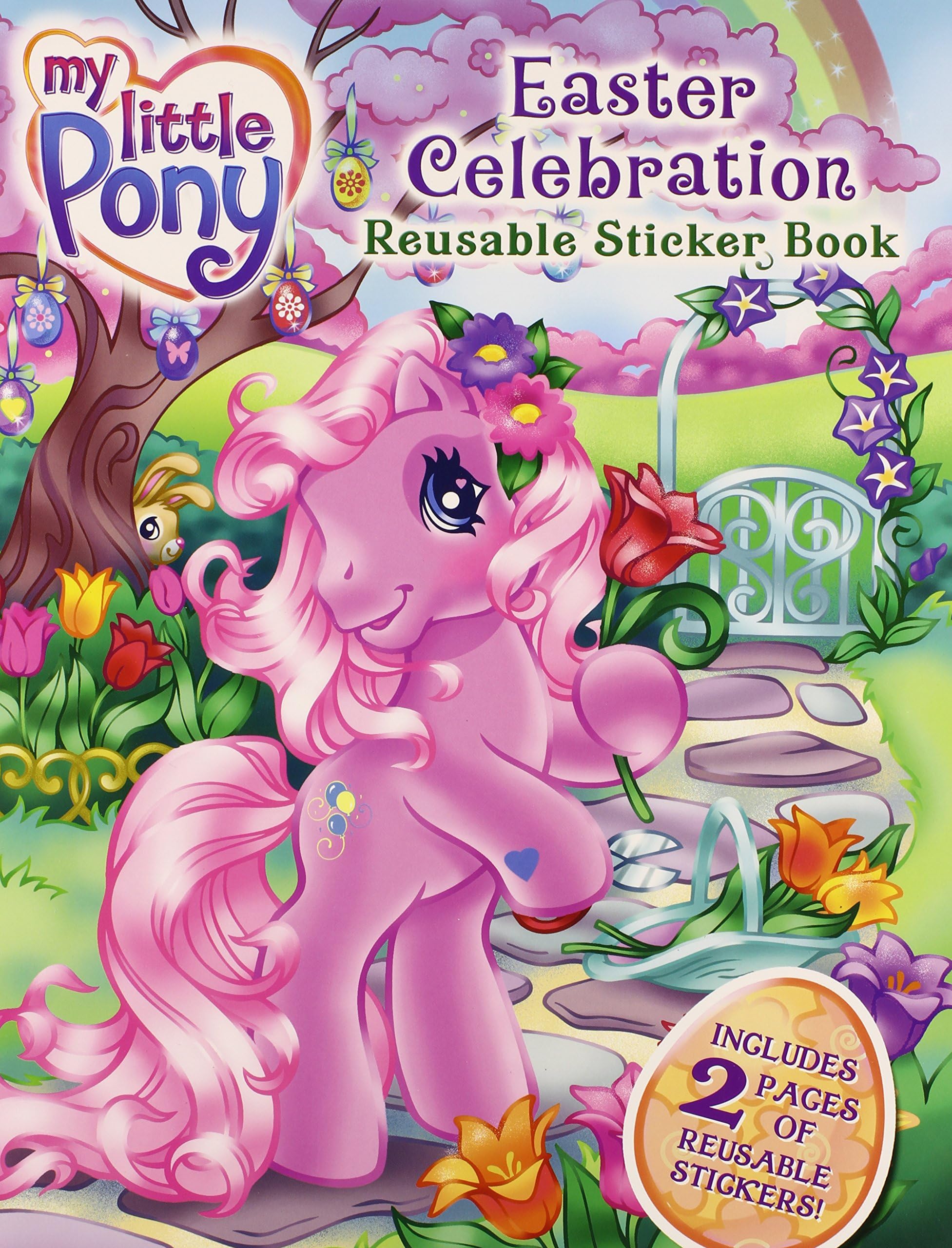 My Little Pony: Easter Celebration Reusable Sticker Book Paperback – Sticker Book, January 22, 2008