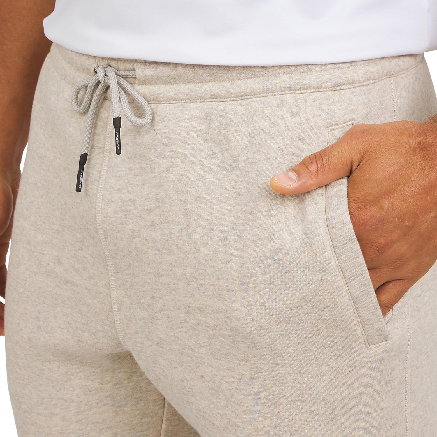 Motion Men's Classic Fit Active Performance Heavyweight Fleece Jogger Pants (S-XL) - Image 2