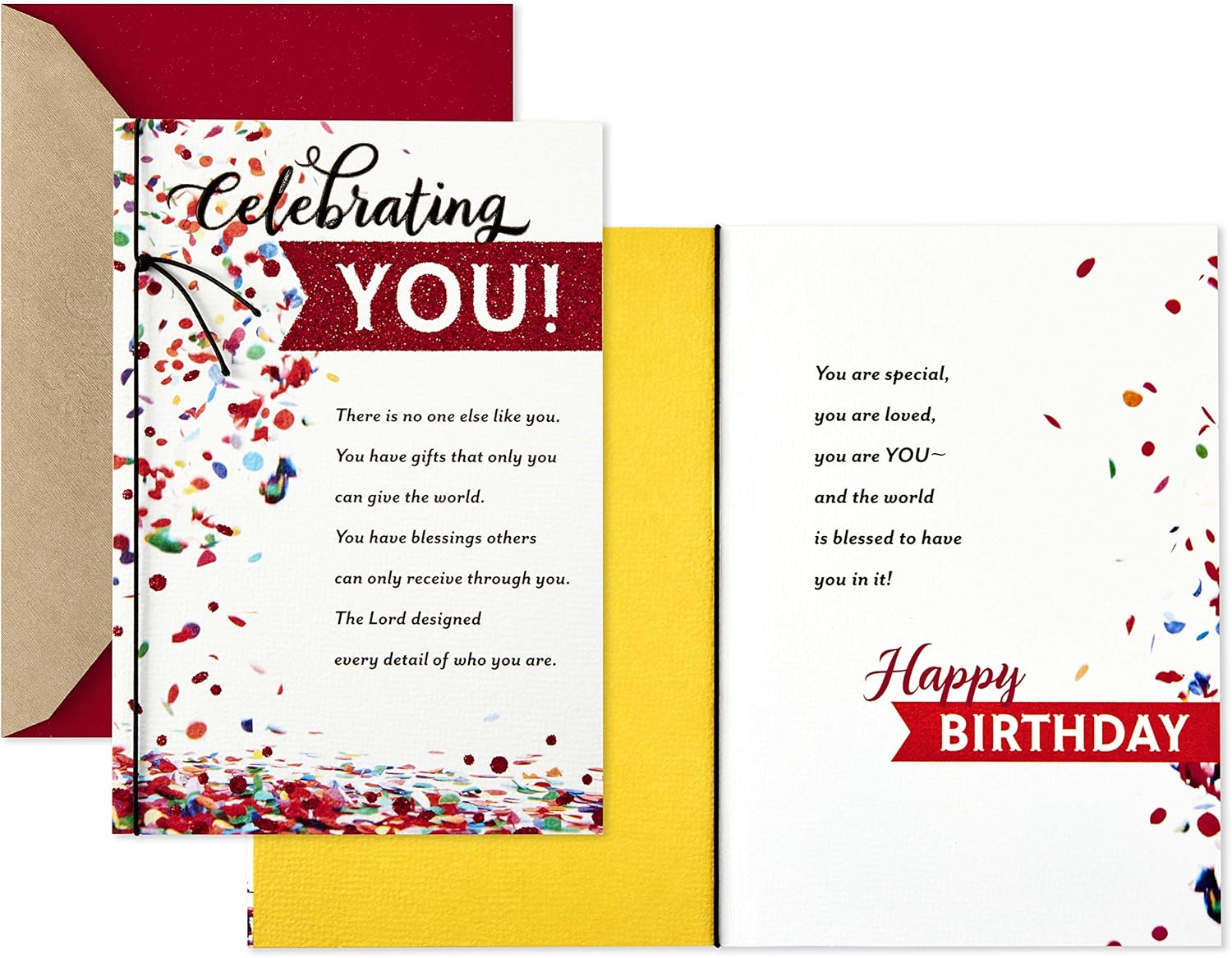 Hallmark DaySpring Religious Birthday Card (Celebrating You) - Image 7